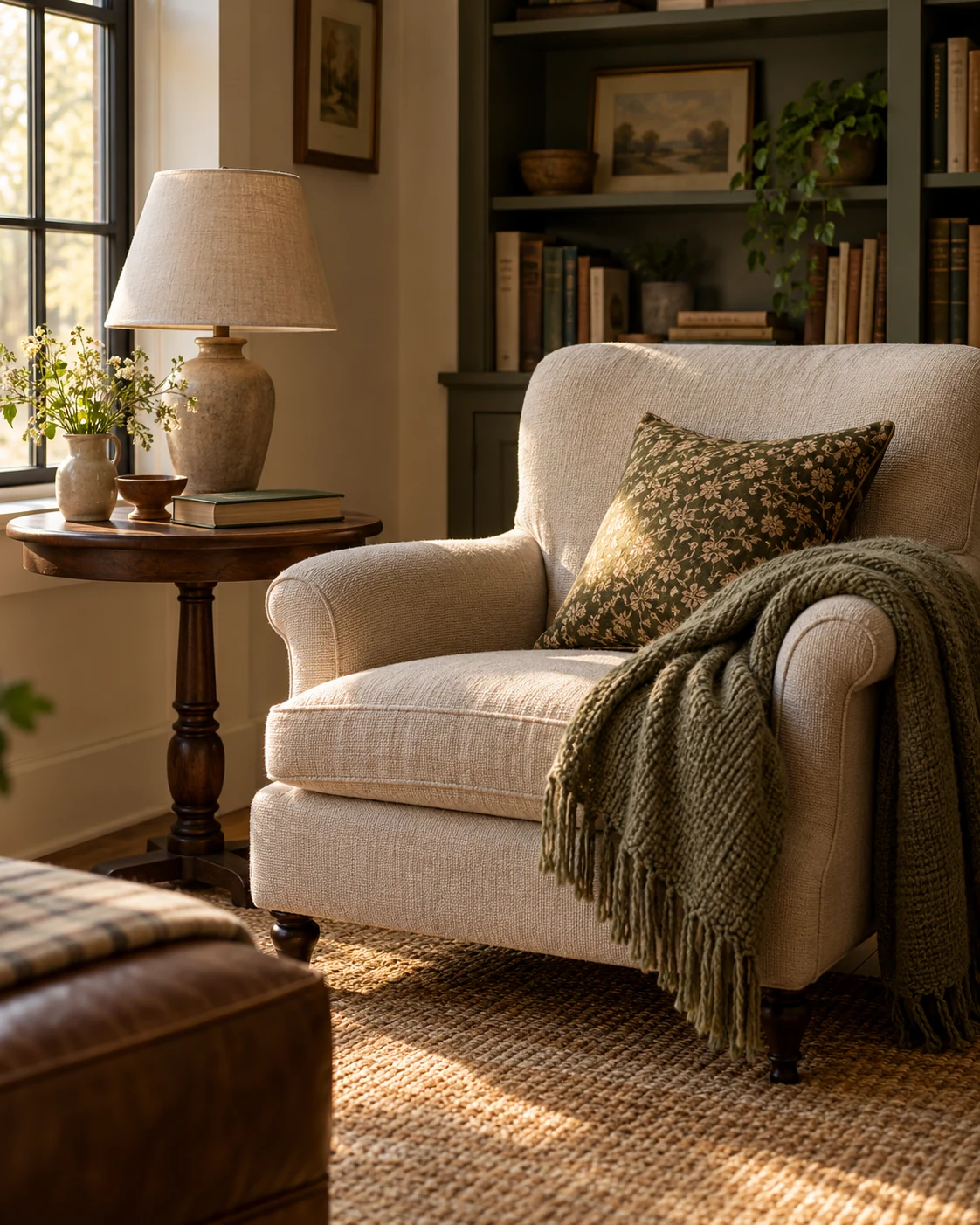Illustrative concept: leave the nook ready between uses.