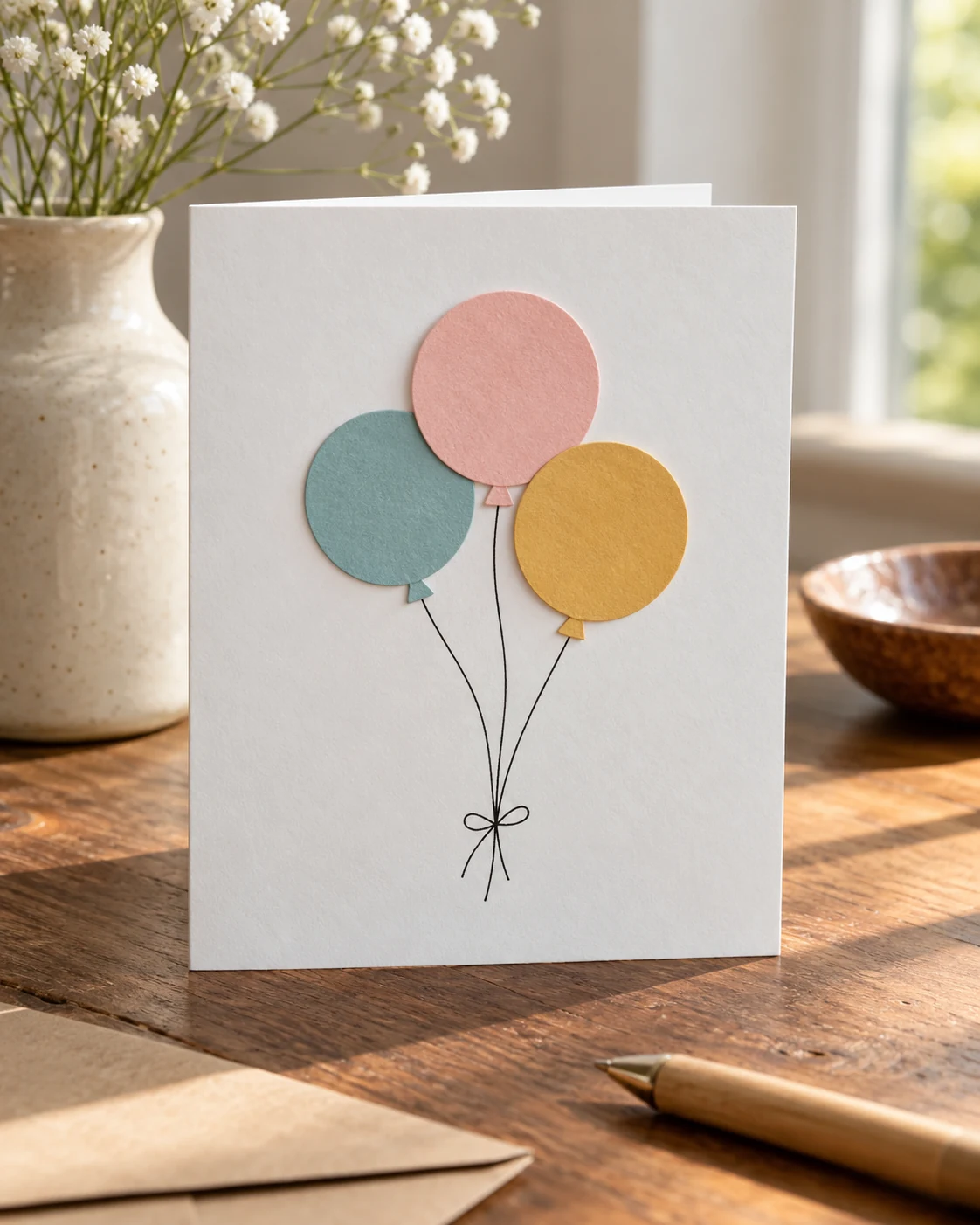 Illustrative concept: a small balloon cluster.