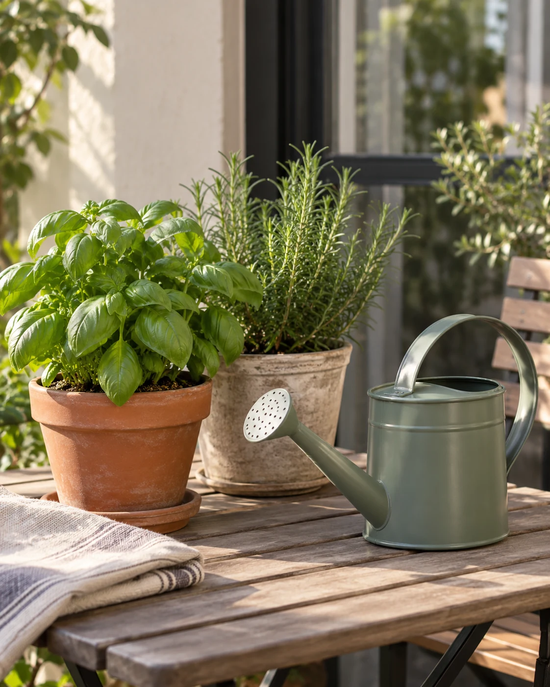Illustrative concept: a manageable watering can.