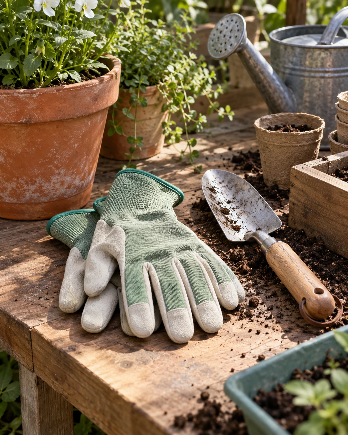 Illustrative concept: gloves that fit the actual task.