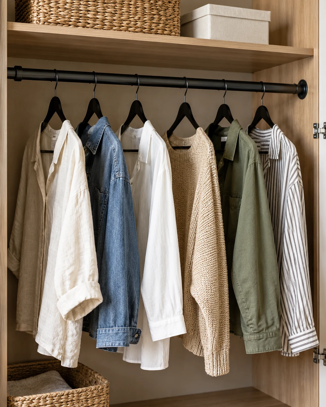 Illustrative concept: hang the pieces that actually benefit.