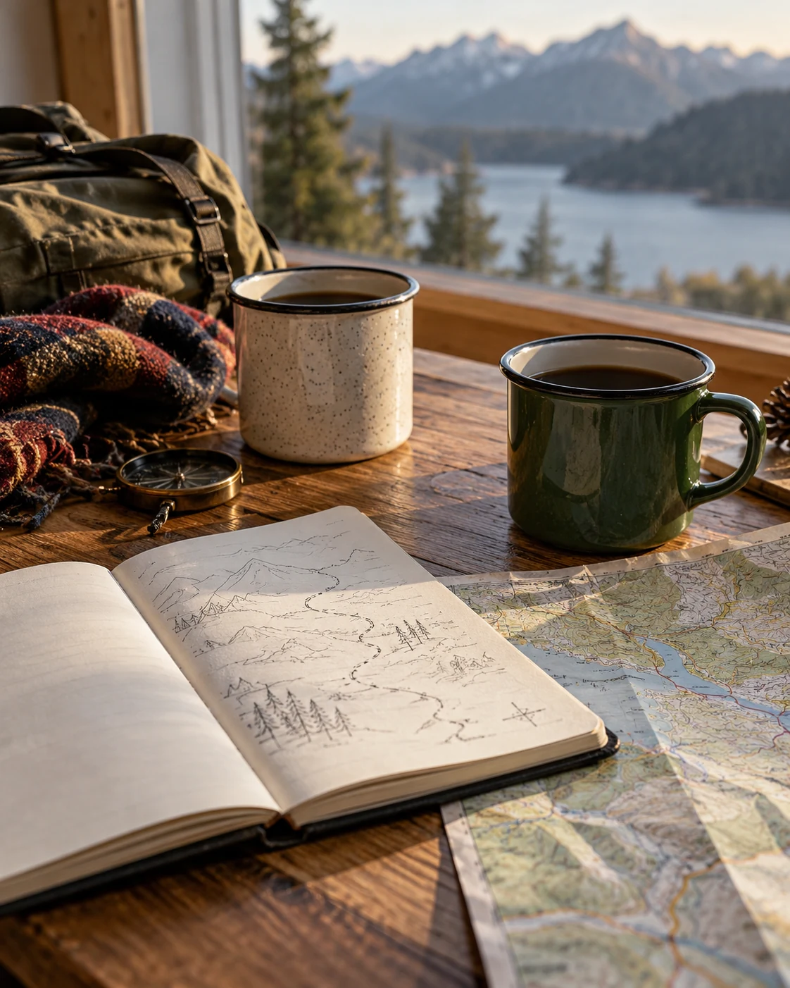 Illustrative concept: plan a future outing with a realistic limit.