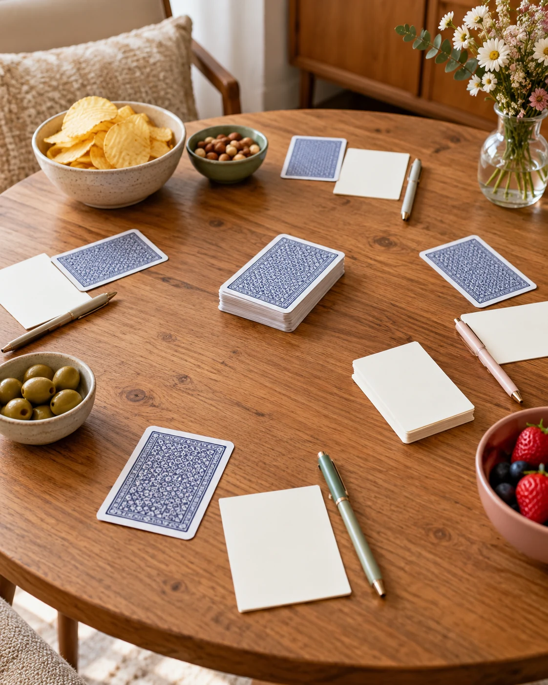 Illustrative concept: a useful afternoon of games.
