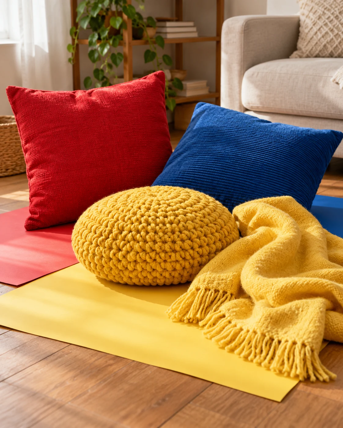 Illustrative concept: create a color scavenger round.