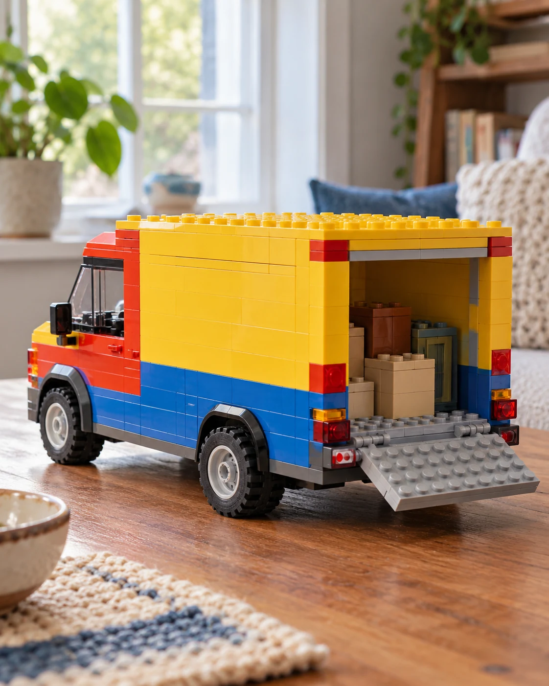 Illustrative concept: a little delivery vehicle.