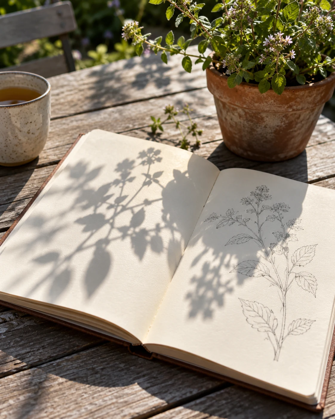 Illustrative concept: follow the edge of a shadow.