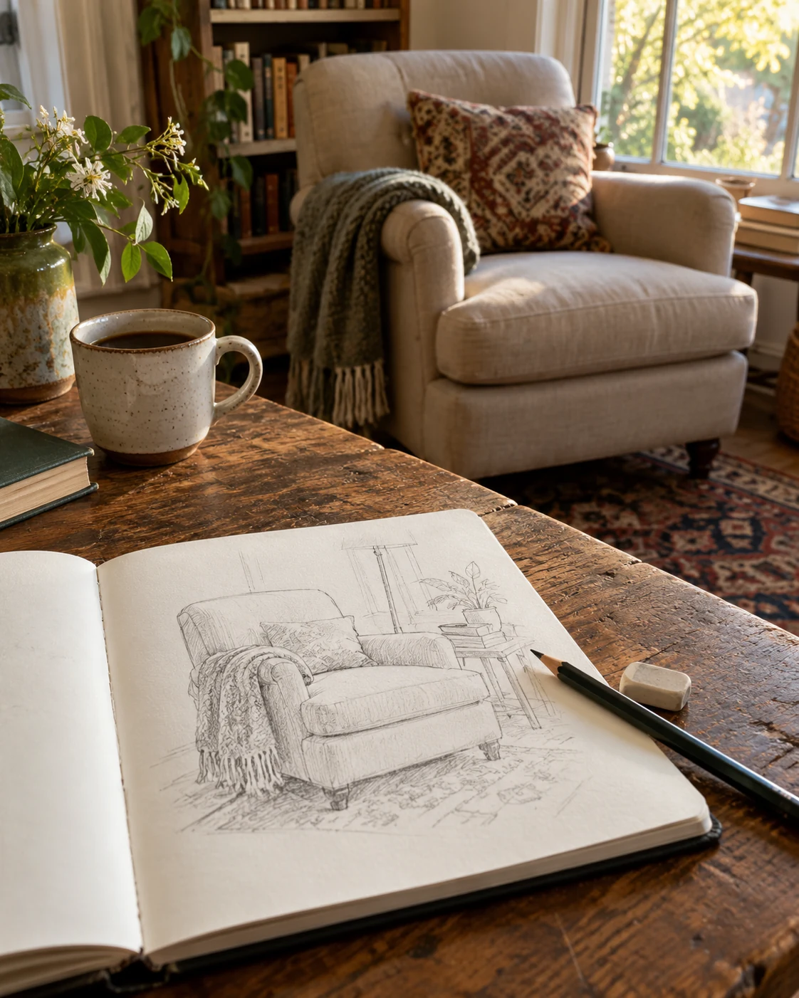 Illustrative concept: a place that felt comfortable.