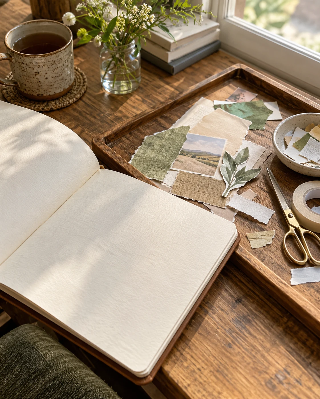 Illustrative concept: what you can leave unfinished.