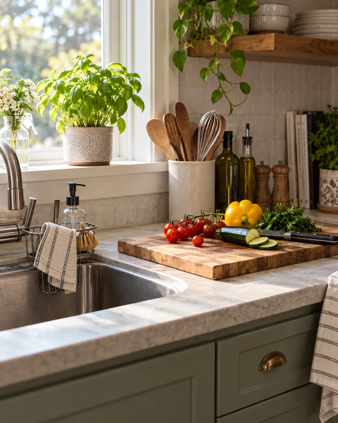 Illustrative concept: reset the kitchen's working patch.