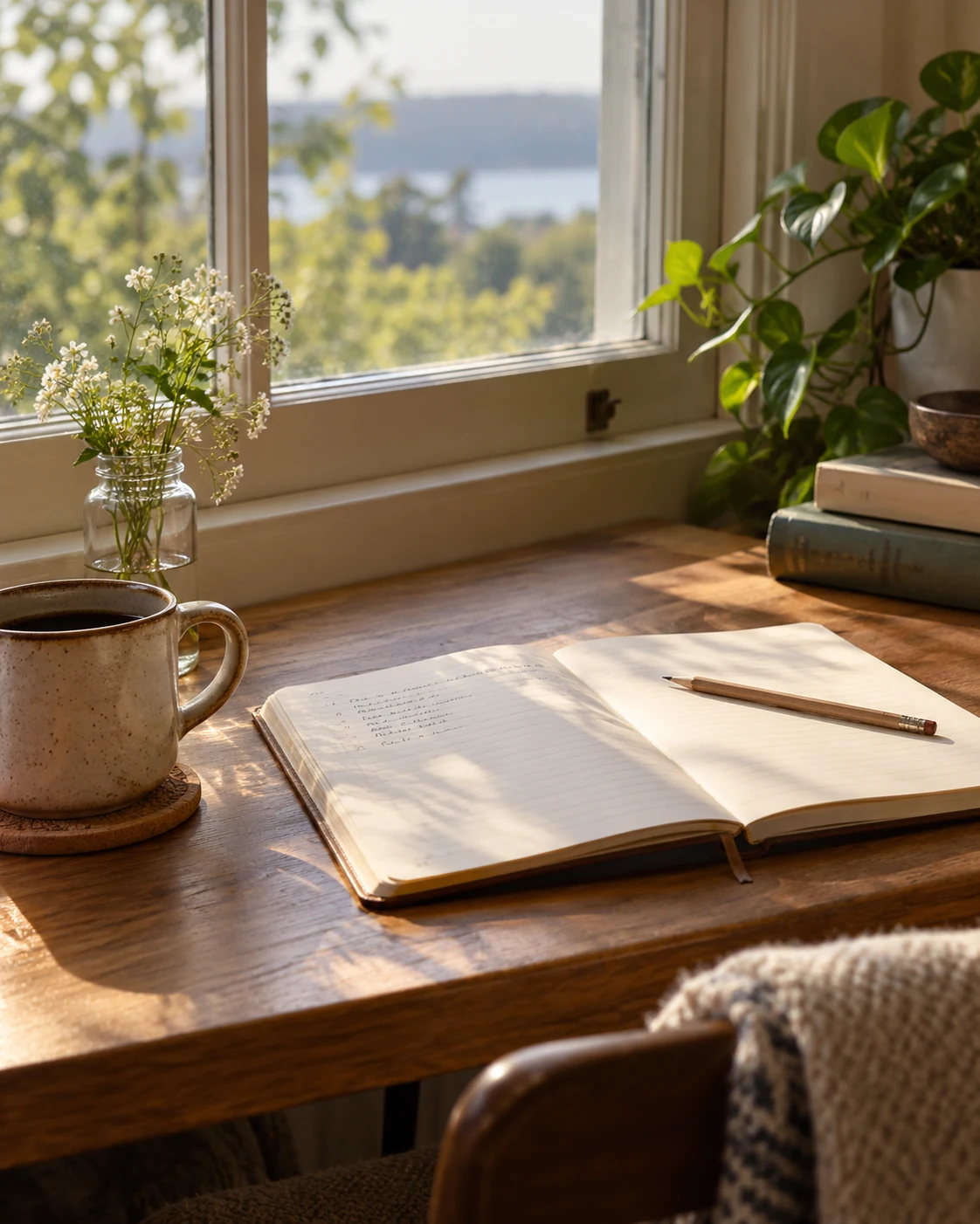 Illustrative concept: write a short poem from an ordinary scene.