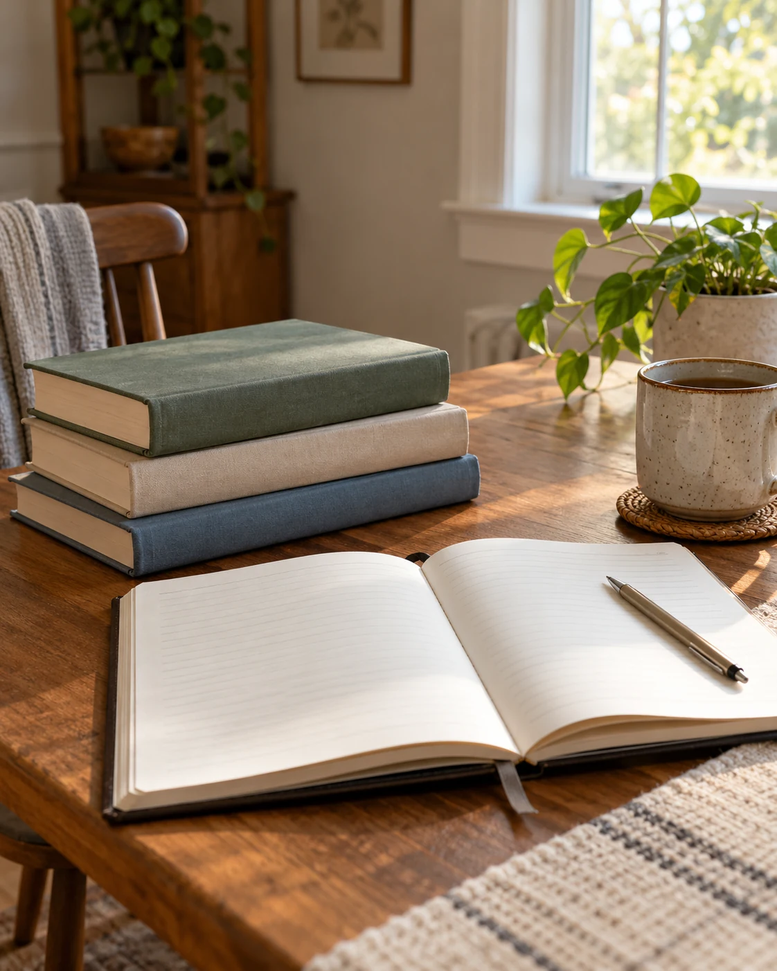 Illustrative concept: read around one small subject.