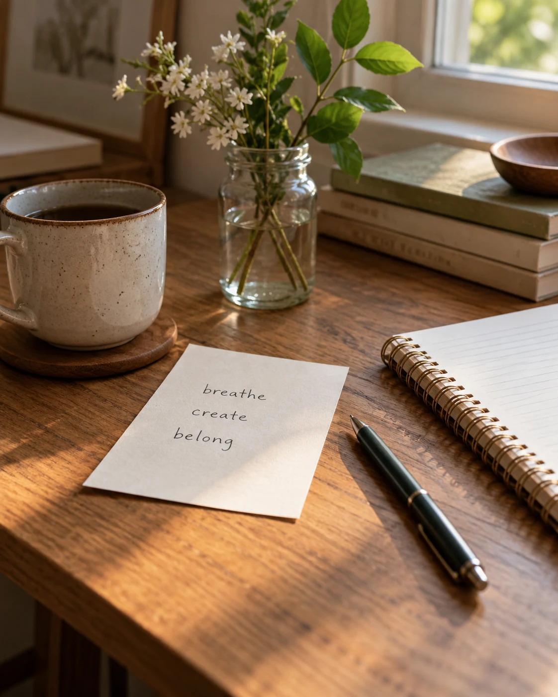Illustrative concept: practice hand lettering on ordinary paper.