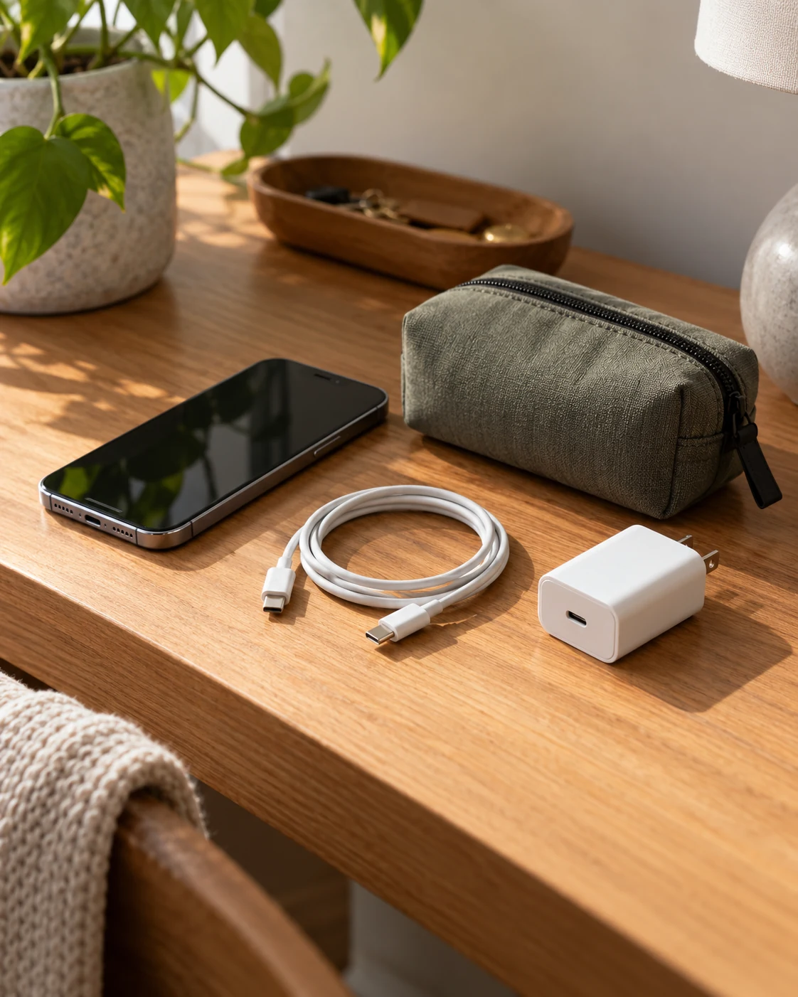 Illustrative concept: keep electronics reachable for the relevant screening process.